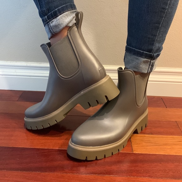 Dolce Vita Dolce Vita Women's Thundr H2O Boots olive NEW size 10 - Picture 4 of 7